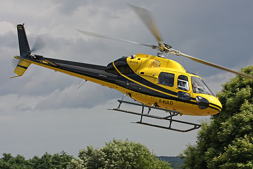 Hélicoptère AS355 F2 Ecureuil F-HJLD Maya d'Heli Bearn