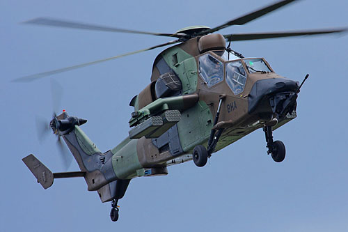 Hélicoptère d'attaque EC665 Tigre de l'ALAT