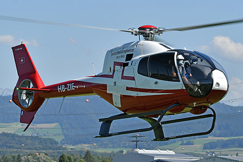 Hélicoptère EC120 HB-ZIE Swiss Helicopter