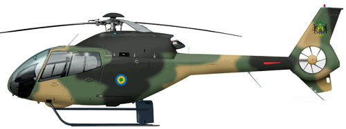 Hélicoptère EC120 de l'Armée bolivienne