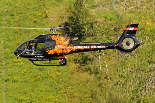 Hélicoptère EC130 C-GPHF de Phoenix Heli-Flight, Canada