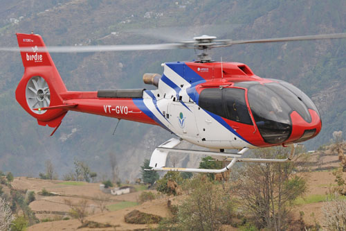 Hélicoptère H130 VT-GVO, Global Vectra Helicorp Ltd. (GVHL), Inde