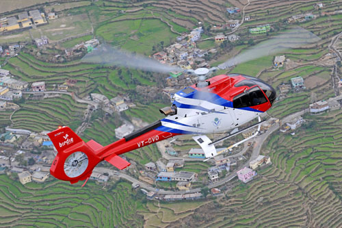 Hélicoptère H130 VT-GVO, Global Vectra Helicorp Ltd. (GVHL), Inde
