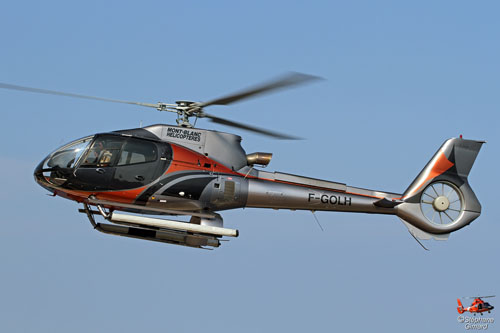 Hélicoptère H130 F-GOLF MONT-BLANC HELICOPTERES