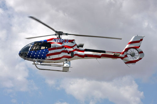 Hélicoptère EC130 N702LV Las Vegas Helicopters