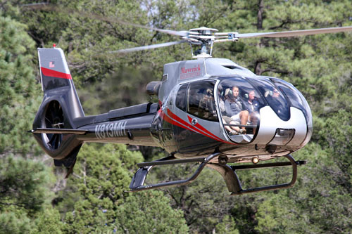 Hélicoptère EC130 N813MH Maverick Helicopters