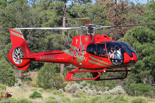 Hélicoptère EC130 N833GC Grand Canyon Helicopters