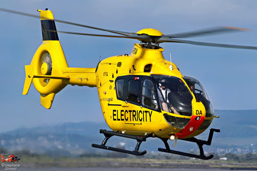 Hélicoptère EC135 National Grid