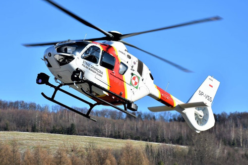 Hélicoptère EC135 de la Police autrichienne