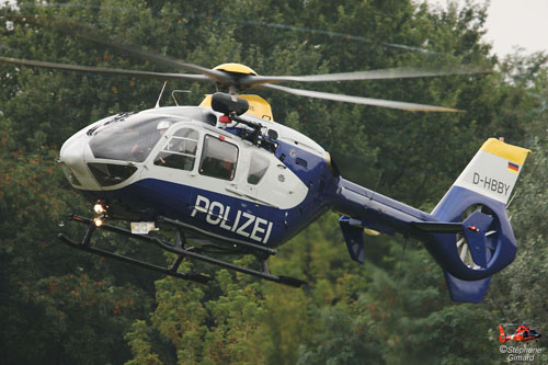 Hélicoptère EC135 Polizei Allemagne