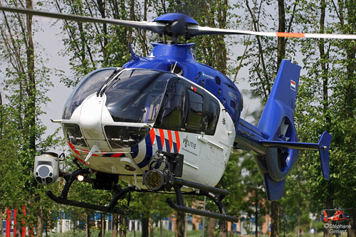 Hélicoptère EC135 de la Police belge