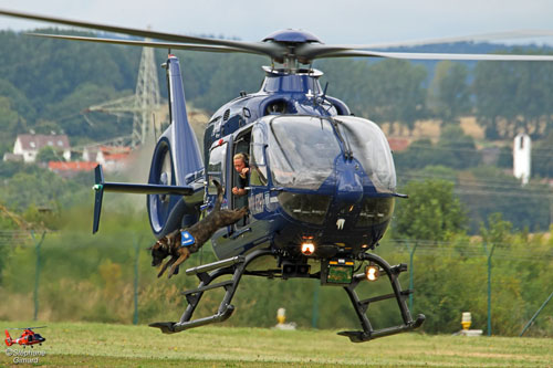 Hélicoptère EC135 Bundespolizei Allemagne