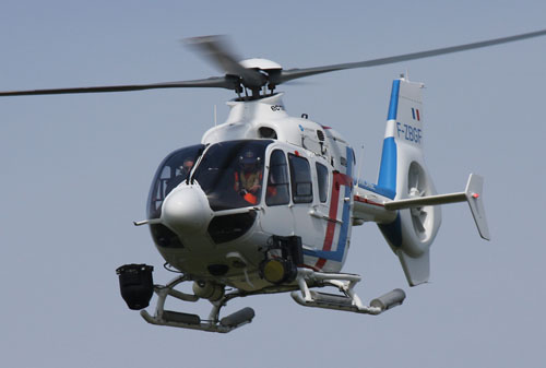 Hélicoptère EC135 des Douanes françaises