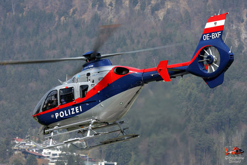 Hélicoptère EC135 de la Police autrichienne