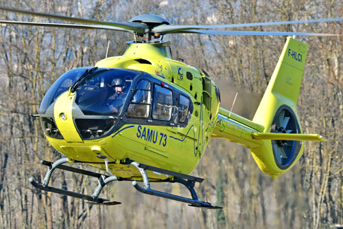 Hélicoptère EC135 F-HJAF du SAF