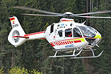 Hélicoptère de secours H135 OE-XWM d'HELI AUSTRIA