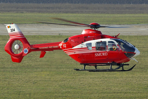 Hélicoptère EC135 SMURD, Roumanie