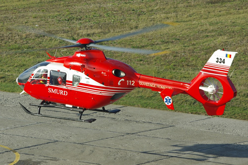 Hélicoptère EC135 SMURD, Roumanie