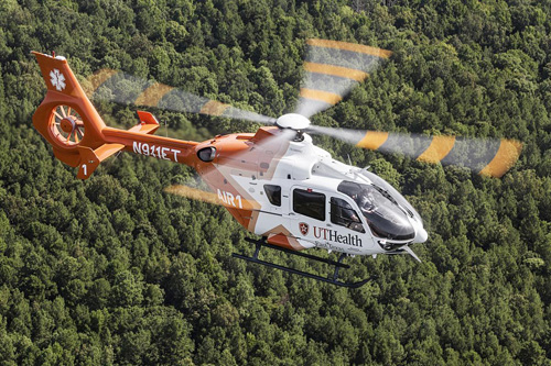 Hélicoptère EC135 N911ET UT Health East Texas