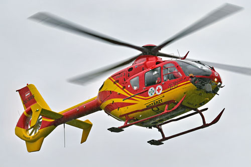 Hélicoptère de secours EC135 OE-XRS SHS Autriche