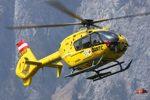 Hélicoptère EC135 OE-XVB OAMTC, Innsbruck, Autriche