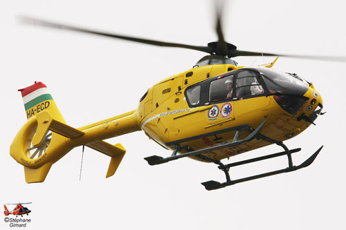 Hélicoptère EC135 HA-ECD Air Ambulance, Hongrie