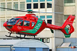 Hélicoptère EC135 G-WASC de Wales Air Ambulance Charity