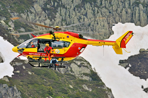 Hélicoptère EC145 Sécurité Civile France