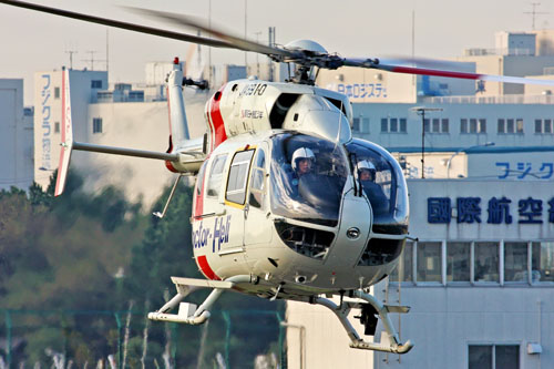 Hélicoptère de secours EC145 JA6910 Doctor Heli