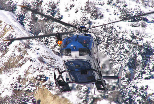 Hélicoptère EC145 Gendarmerie