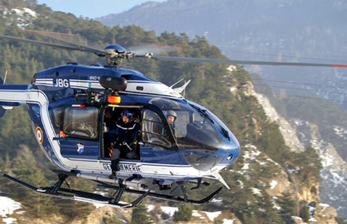 Hélicoptère EC145 Gendarmerie