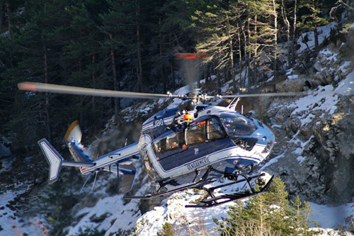 Hélicoptère EC145 Gendarmerie