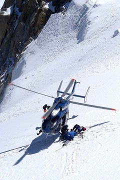 Hélicoptère EC145 Gendarmerie