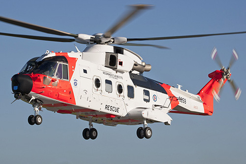 Hélicoptère AW101 SAR Norvège