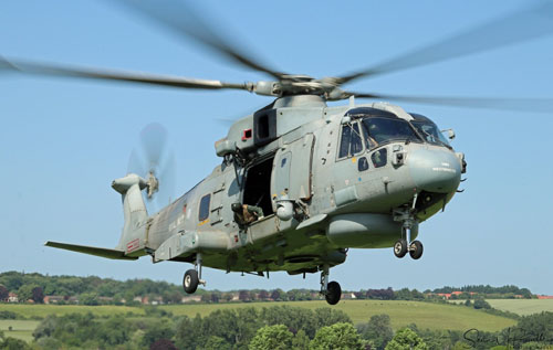 Hélicoptère AW101 Merlin Royal Navy