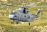 Hélicoptère AW101 Merlin HM2 ZH860 en camouflage gris tigré