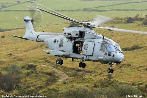 Hélicoptère AW101 Merlin Royal Navy HC4