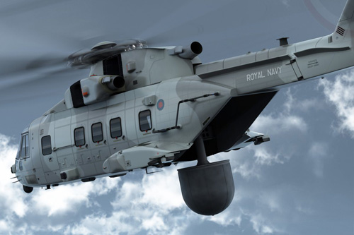 Hélicoptère AW101 Merlin ASAC