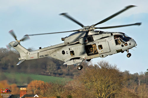 Hélicoptère AW101 Merlin HC4 Royal Navy