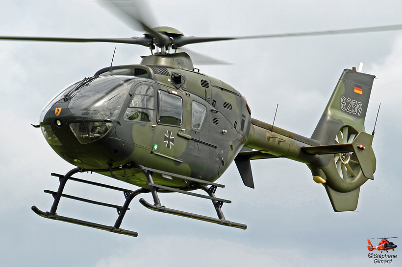 Hélicoptère EC135 Bundeswehr allemande