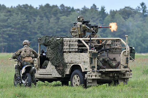 Véhicules militaires des forces spéciales allemandes