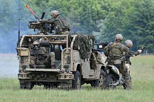 Véhicules militaires des forces spéciales allemandes