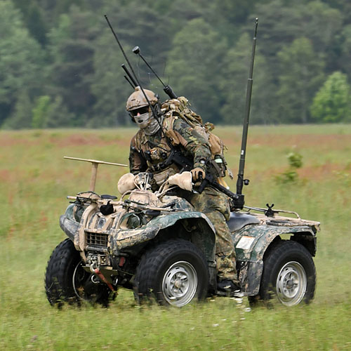 Véhicules militaires des forces spéciales allemandes