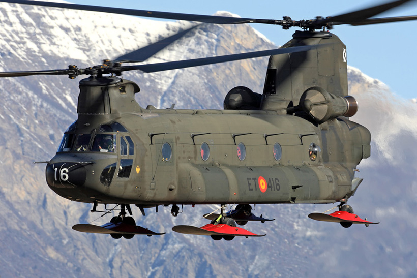 Hélicoptère CH47 Chinook