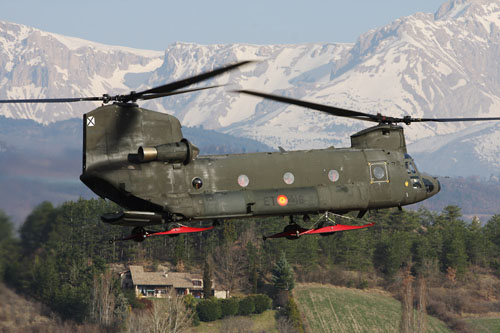 Hélicoptère CH47 Chinook Espagne