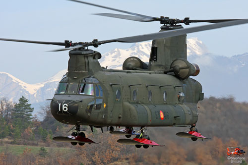 Hélicoptère CH47 Chinook Espagne