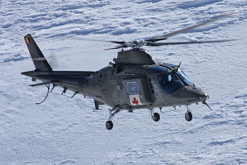 Hélicoptère A109 Belgique