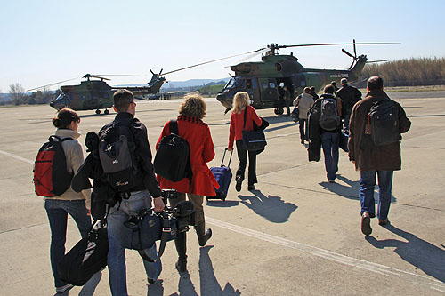 Vol en hélicoptère Puma