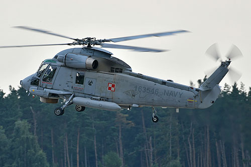 Hélicoptère de lutte anti-sous-marins Kaman SH2G SeaSprite de la Marine polonaise