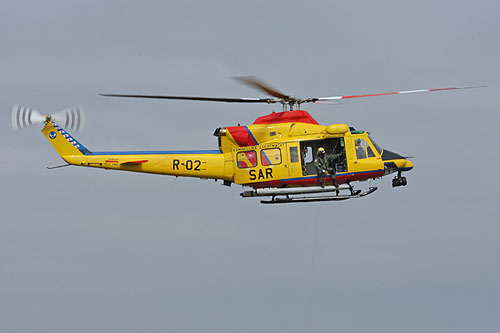 Hélicoptère AB412 de l'Armée de l'Air hollandaise (KLU)